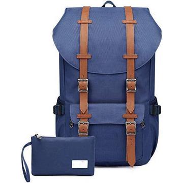 Rucksack Schön und Durchdacht Daypack für 15" Notebook mit Mäppchen für Schule, Uni