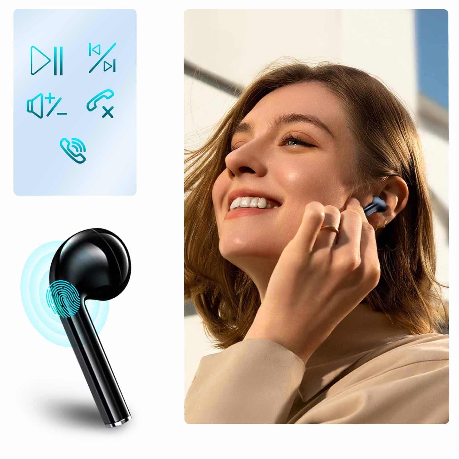 Avizar  Bluetooth-Kopfhörer Awei Weiß 