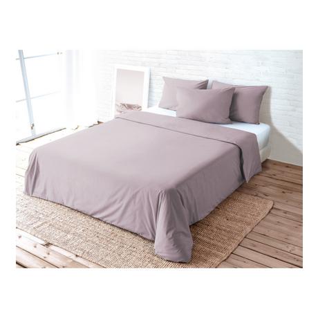 Living Home Uni Perkal Taie de duvet  