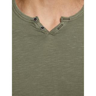 JACK & JONES Split Neck T-Shirt  