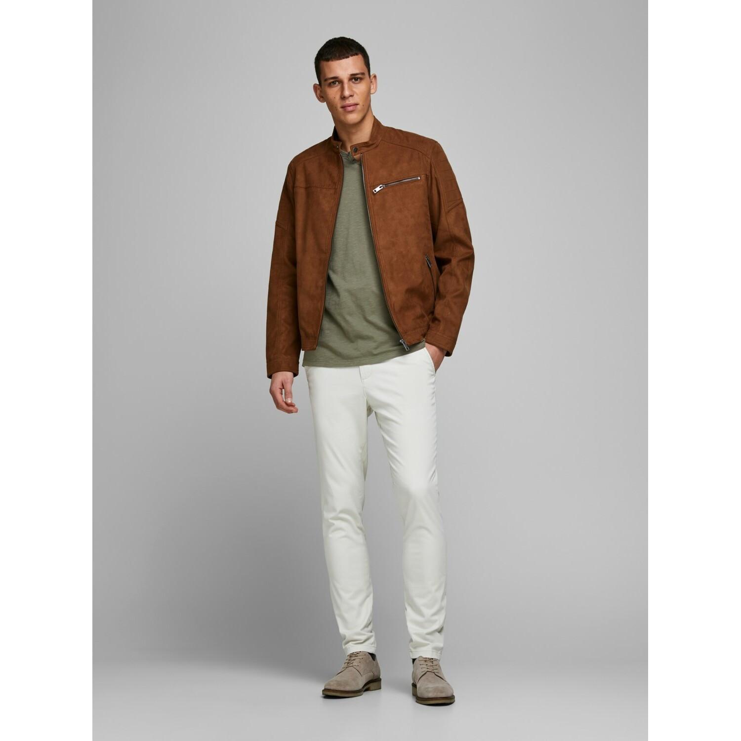 JACK & JONES Split Neck T-Shirt  