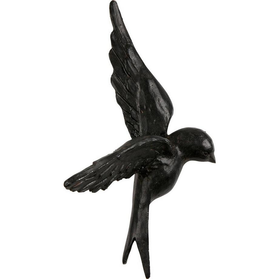 mutoni Décoration murale Avalar oiseaux noir (set de 4)  