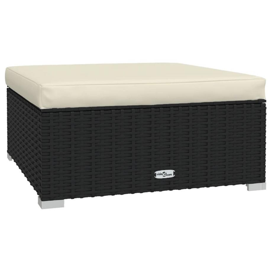Garten fußhocker poly-rattan
