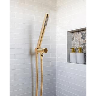 Beliani Soffione doccia en Ottone Moderno CABUYAL  