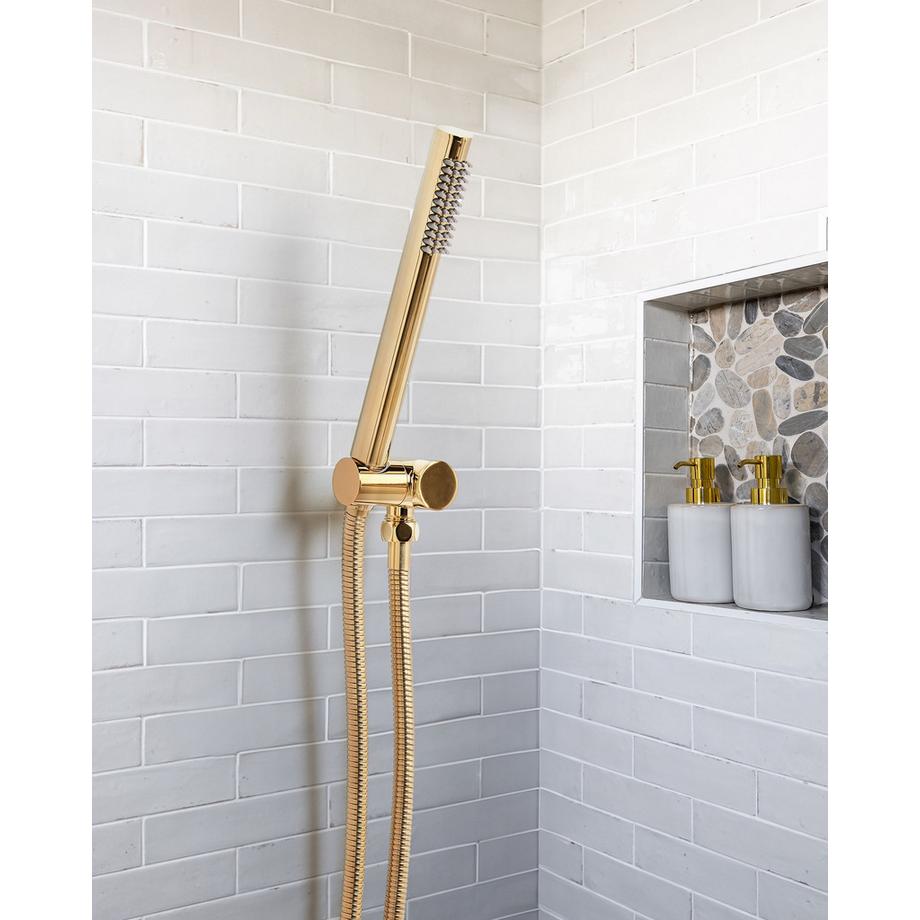 Beliani Pommeau de douche en Laiton Moderne CABUYAL  