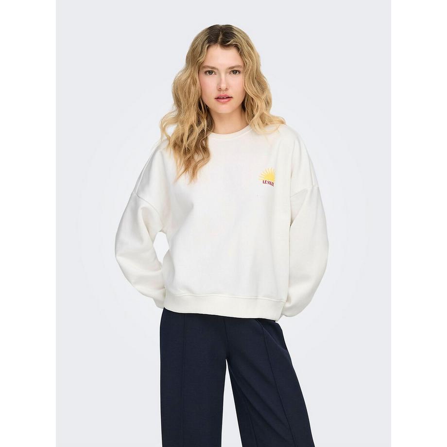 Sweat col rond imprimé