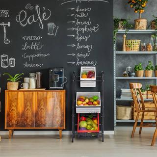 B2X Échafaudage pour 3 plateaux à boissons  