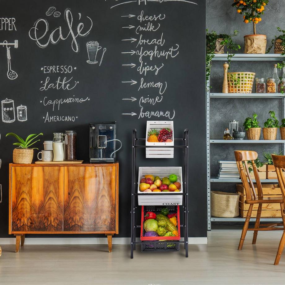 B2X Échafaudage pour 3 plateaux à boissons  