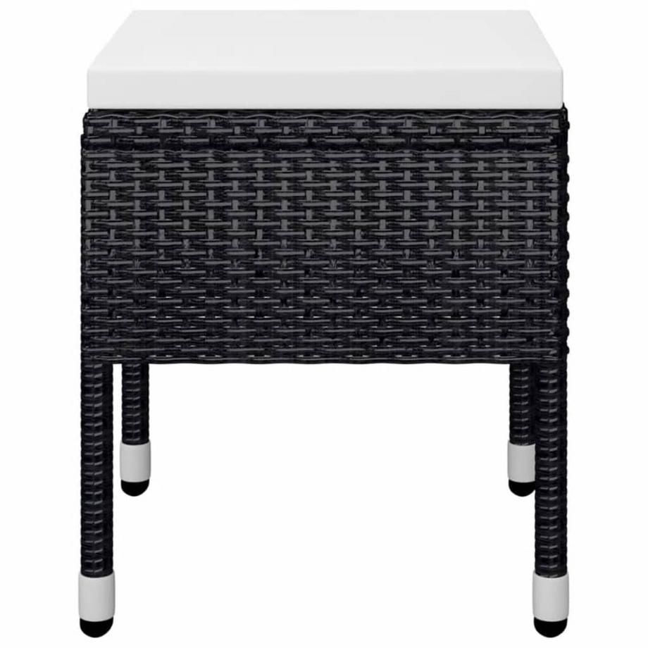VidaXL Ensemble à manger rotin synthétique  