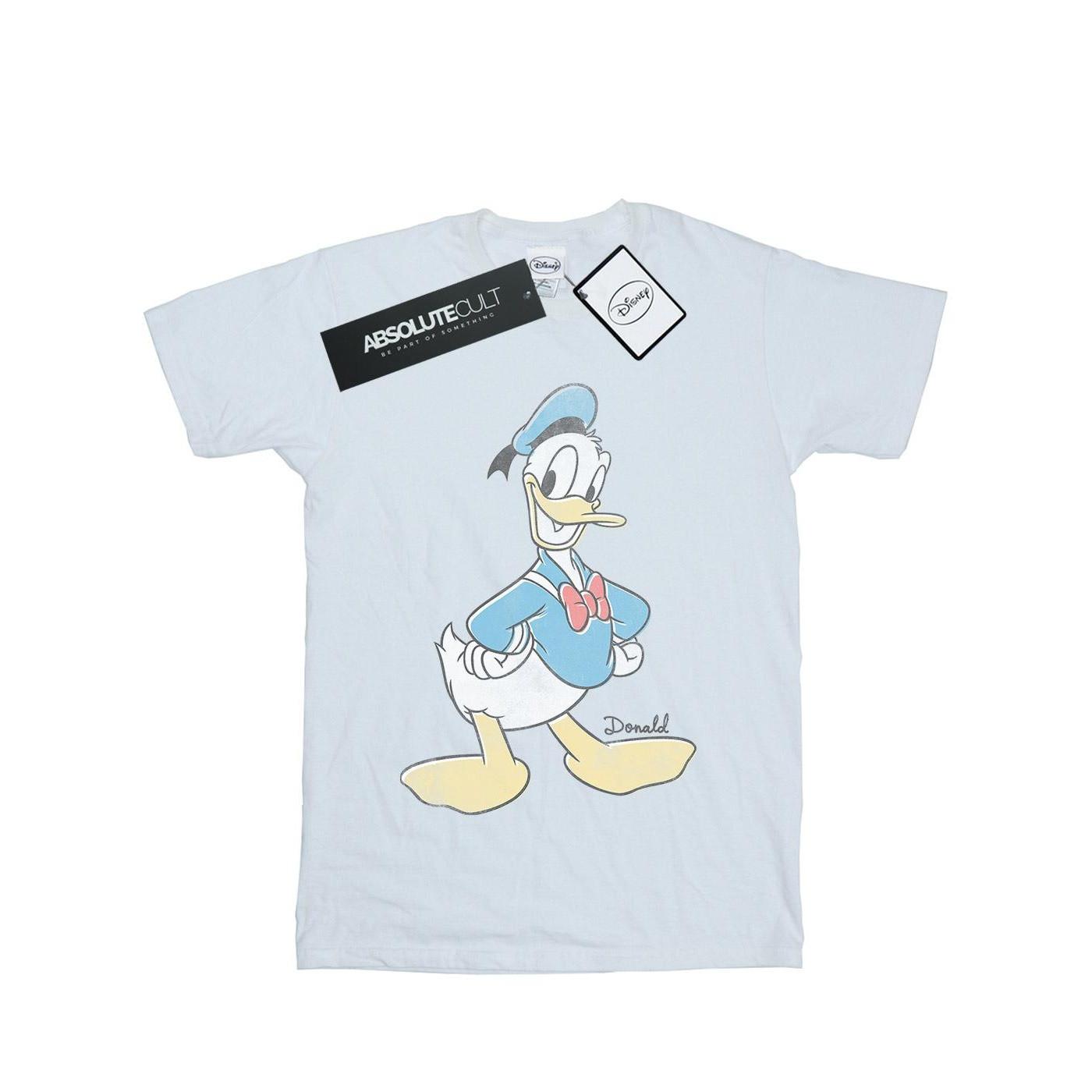 Image of Donald Duck Classic Donald Tshirt Herren Weiss M