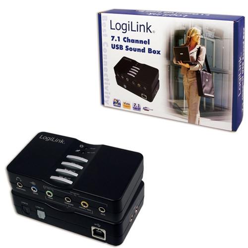 LogiLink  USB-Soundkarte 7.1-Kanal 