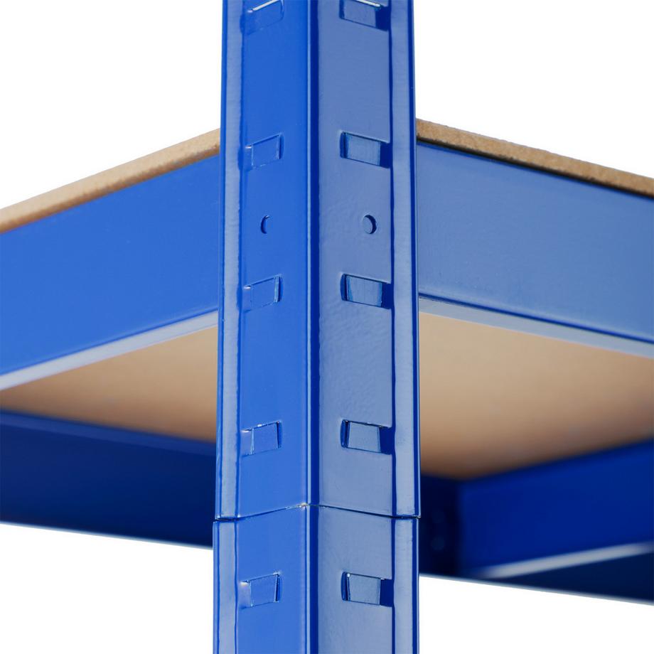 Tectake Étagère charge lourde  avec 5 tablettes  