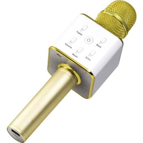 Technaxx  MusicMan Karaoke Mikrofon BT-X31 gold 