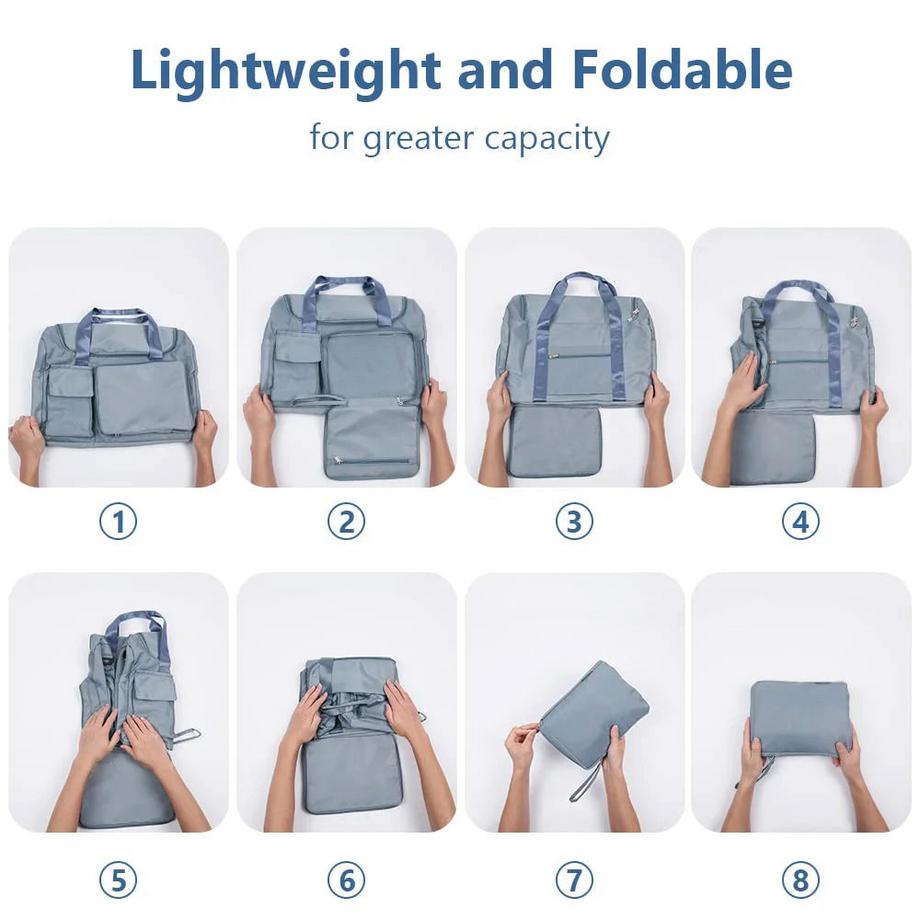 Only-bags.store Faltbare Weekender Reisetasche  