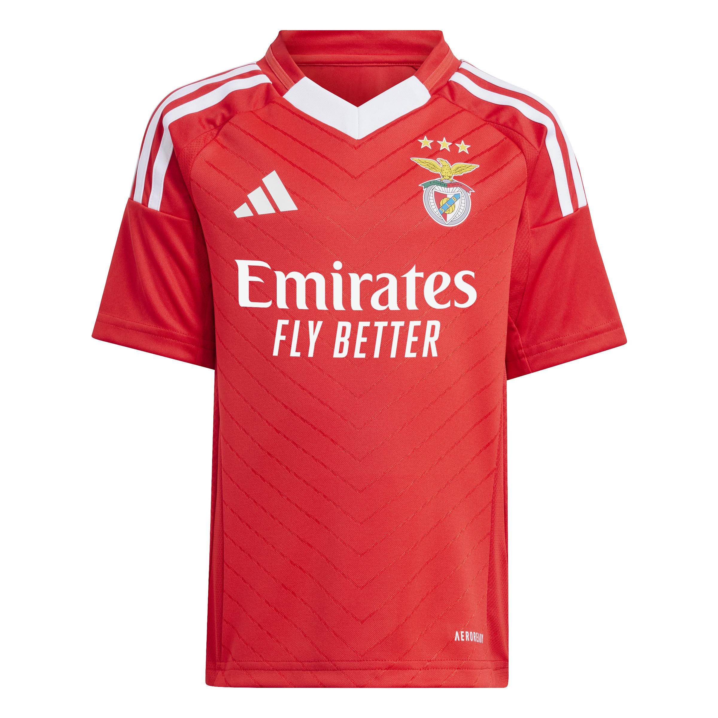 adidas  set maglia e short da bambino benfica lisbonne 2024/25 