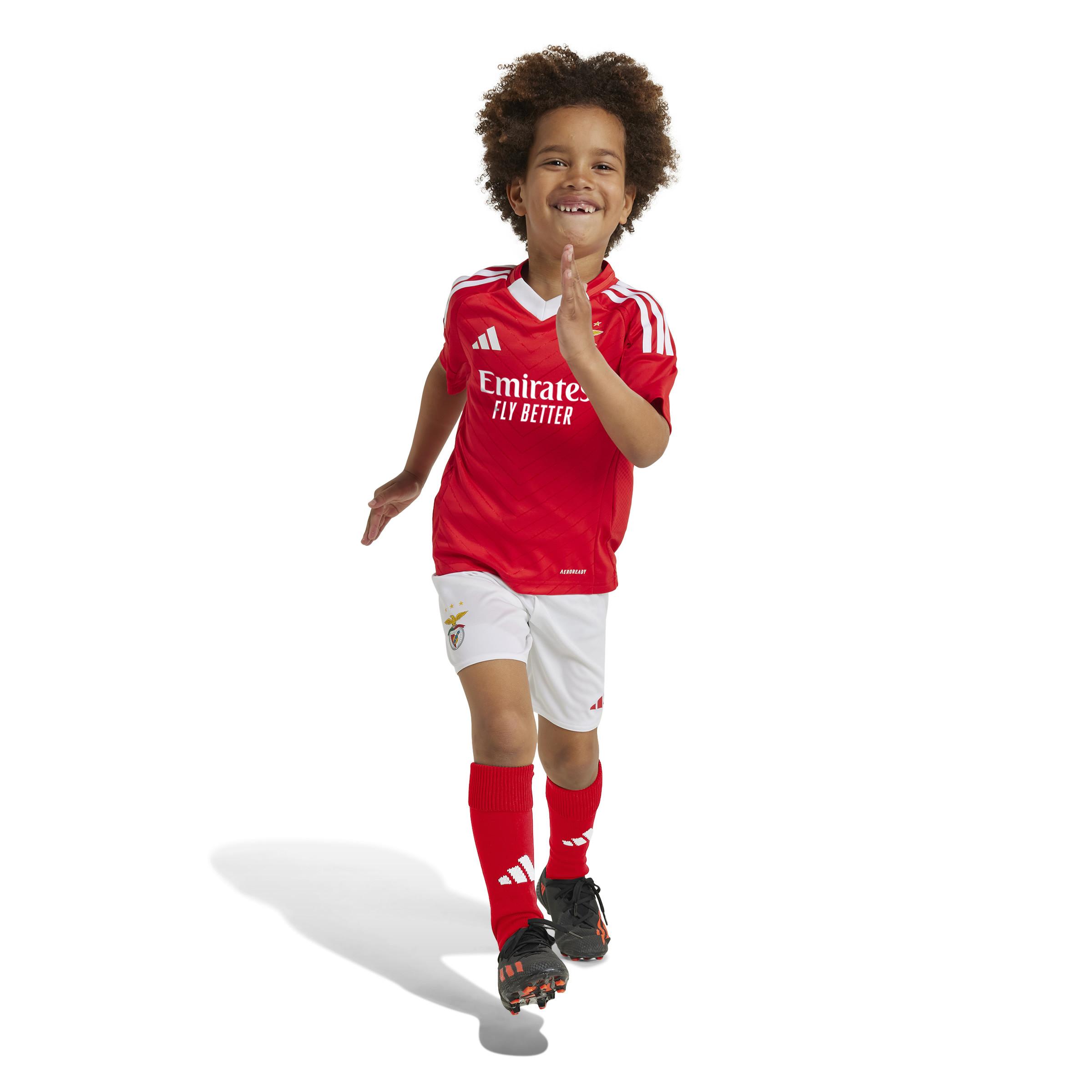 adidas  set maglia e short da bambino benfica lisbonne 2024/25 