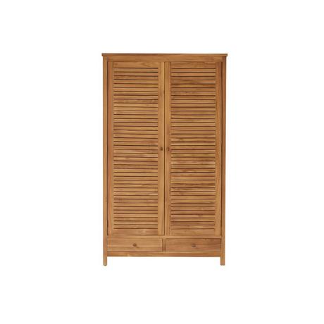 Tikamoon Armoire enfant en teck massif Suzette  