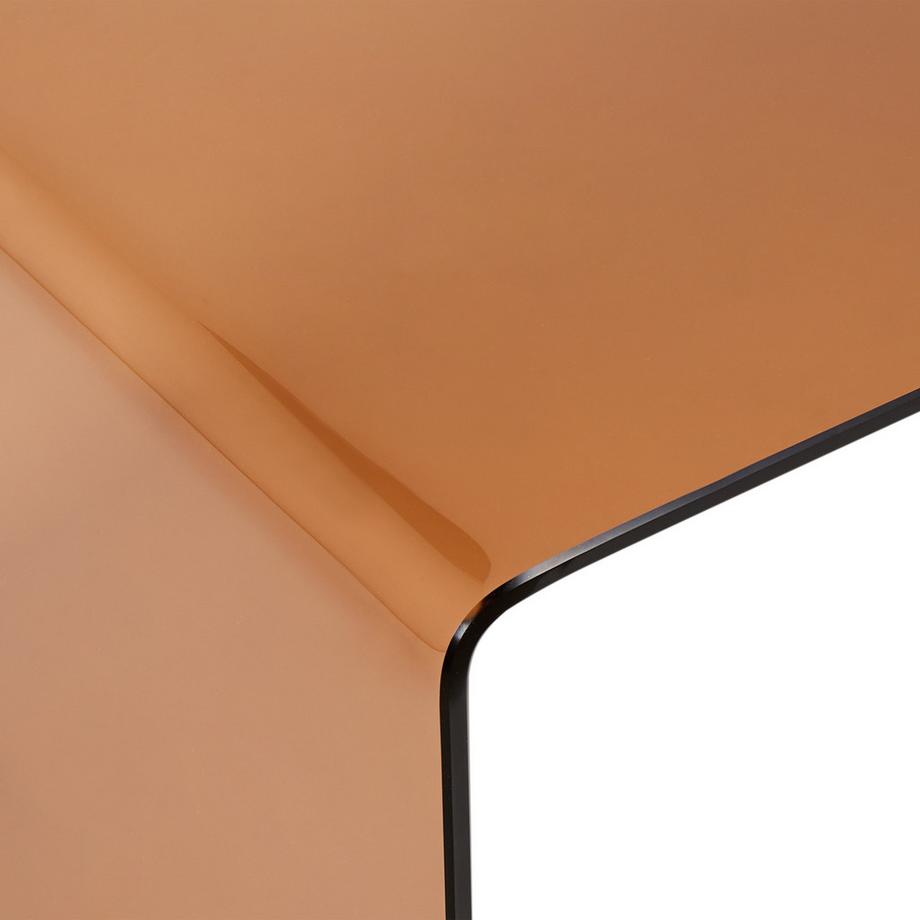 Beliani Table basse en Verre de sécurité Rétro KENDALL  