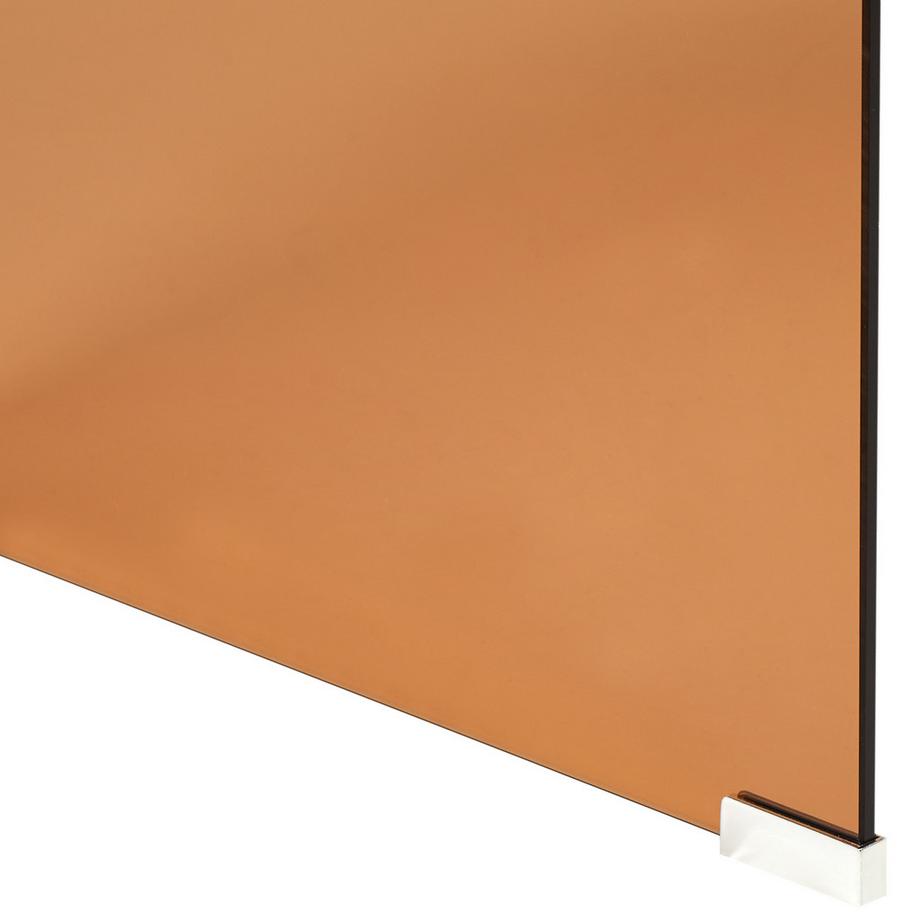 Beliani Table basse en Verre de sécurité Rétro KENDALL  