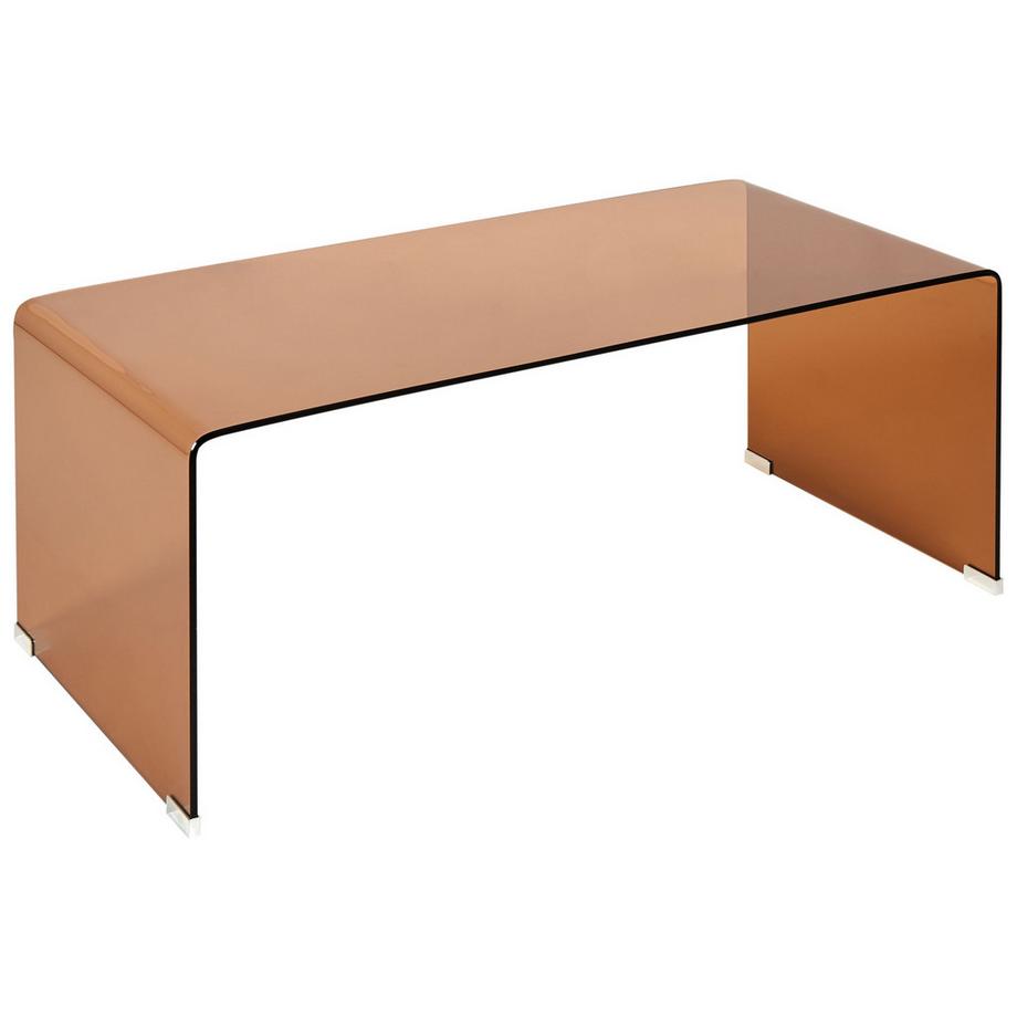 Table basse en Verre de sécurité Rétro KENDALL