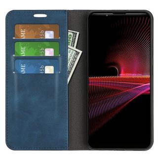 Cover-Discount  Sony Xperia 1 IV - Stand Flip Case Cover nero 