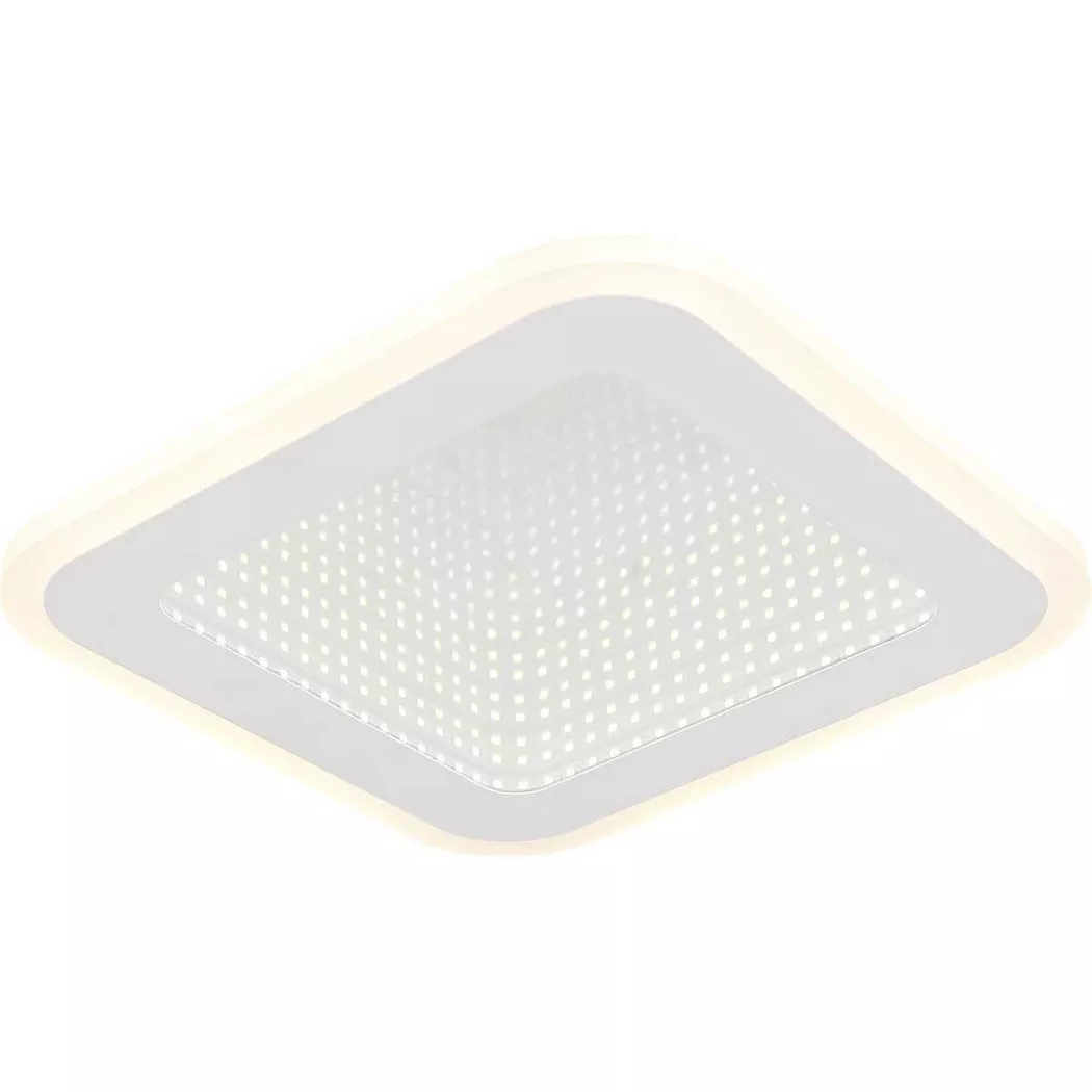 mutoni light – Deckenleuchte Lamela Metall weiss matt LED, One Size