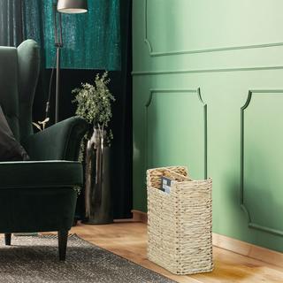 Northix Zeitungsständer Wasserhyazinthe 2 Fächer  