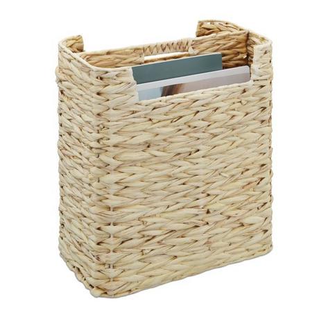 Northix Zeitungsständer Wasserhyazinthe 2 Fächer  