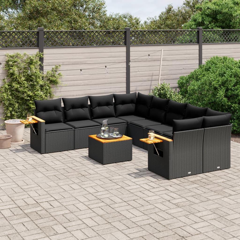 VidaXL Garten sofagarnitur poly-rattan  