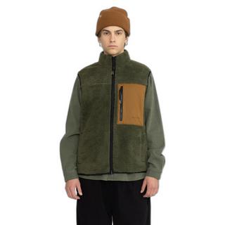 Revolution Teddyweste mit kontrastierender Brusttasche  