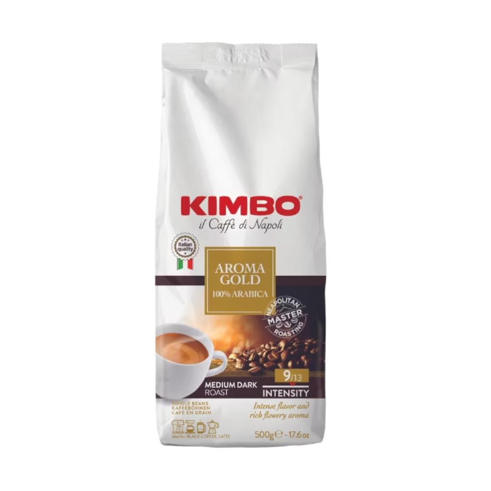 Image of Kimbo Espresso Aroma Gold Kaffeebohnen 500g Kimbo Espresso Aroma Gold Kaffeebohnen 500g