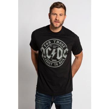 T-shirt dedicata alla banda AC/DC con mezze maniche