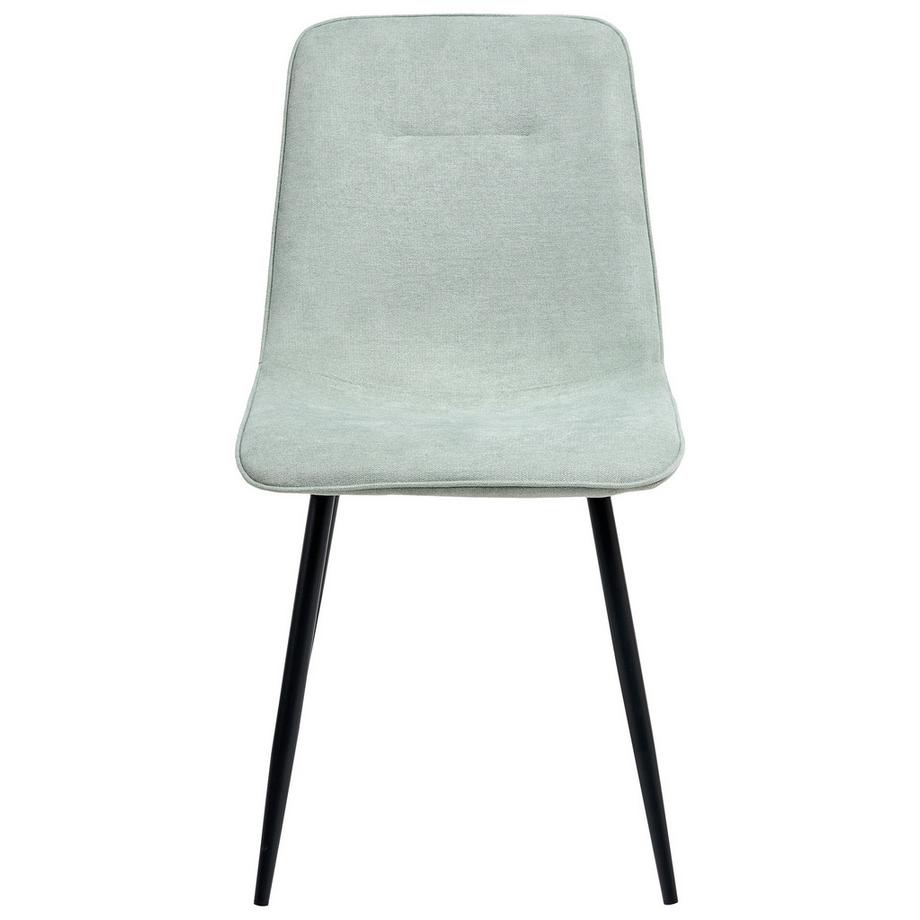 Beliani Set di 4 sedie da pranzo en Tessuto Moderno TUSCOLA  