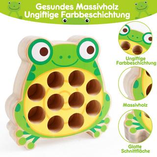 Activity-board  Magnet Angeln Spielzeug lernen Feinmotorik, Lernspiele Motorik Spielzeug Holz Angelspiel für Kinder 