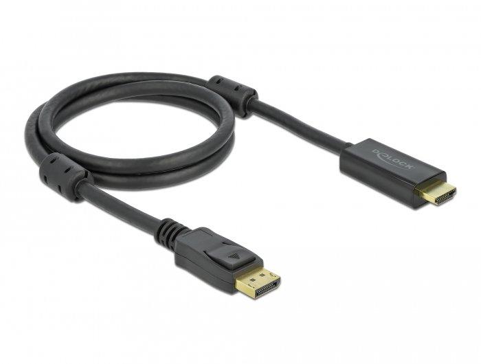 DeLock  DeLOCK Aktives DisplayPort 1.2 zu HDMI Kabel 4K 60 Hz 1 m 