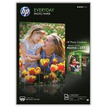 HP Everyday Photo Paper 200g A4 Q5451A InkJet, glossy 25 Blatt