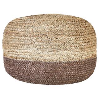 Beliani Pouf aus Jute Boho DUKI  