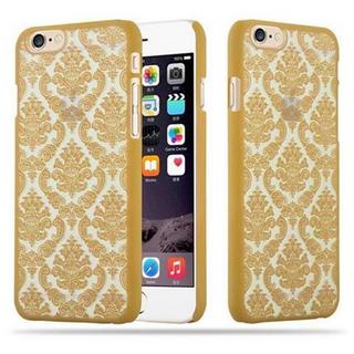 Cadorabo  Housse compatible avec Apple iPhone 6 / 6S - Hard Case Coque de protection au design fleur Paisley Henna contre les rayures et les chocs 