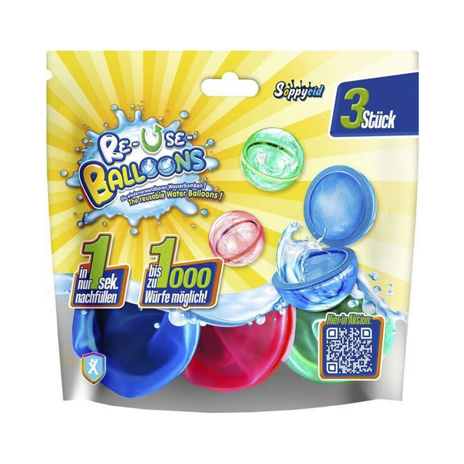 XTREM  Re-Use-Wasserbomben 3er Set 
