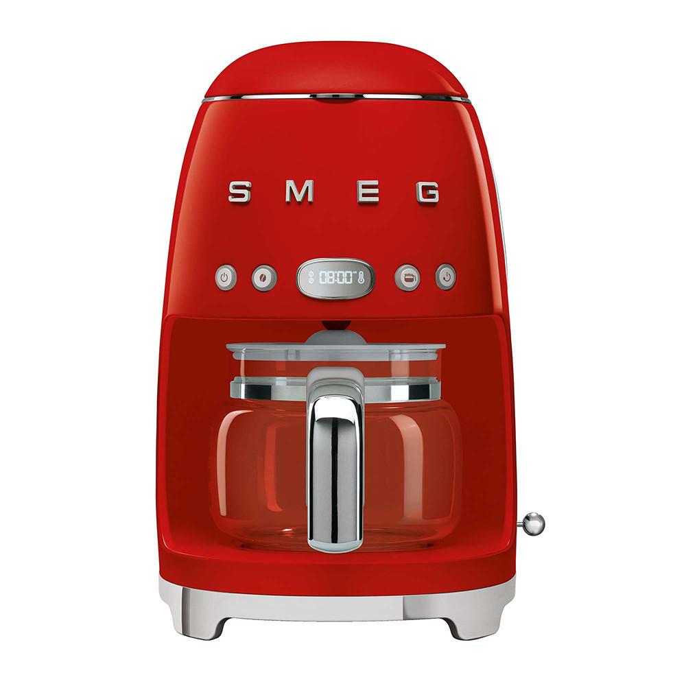 SMEG Smeg DCF02RDEU machine à café Entièrement automatique Machine à café filtre 1,4 L  