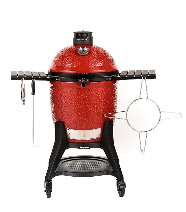 KamadoJoe Kamado Joe Classic III Red mit Rollwagen  