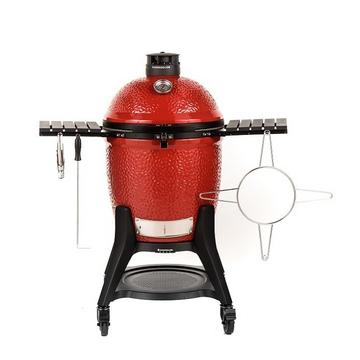 Kamado Joe Classic III Red mit Rollwagen