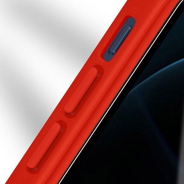 Avizar  Cover 360° iPhone 12 Pro Rossa 