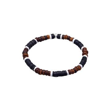 Bracelet Hommes Heishi Perles Vintage Surfer