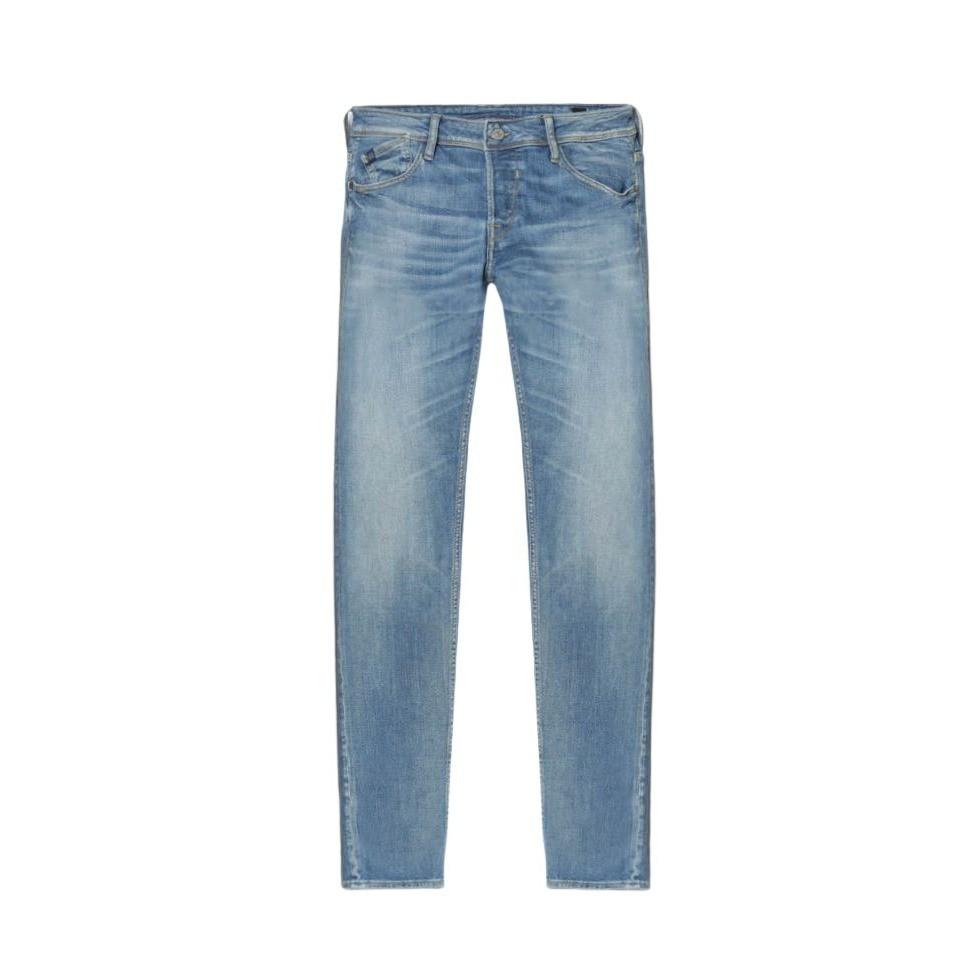 Image of Schmale Jeans Basic 700/11 Unisex Blau Denim 29