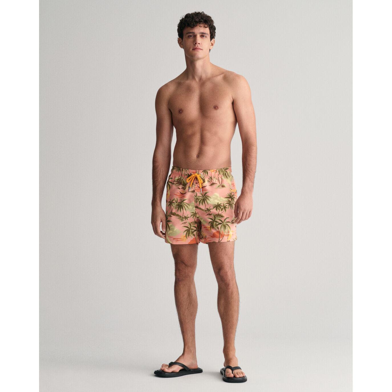 GANT  short de bain imprimé hawaii 