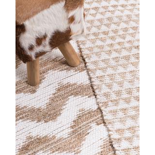 Beliani Tapis en Coton Boho TUNCELI  