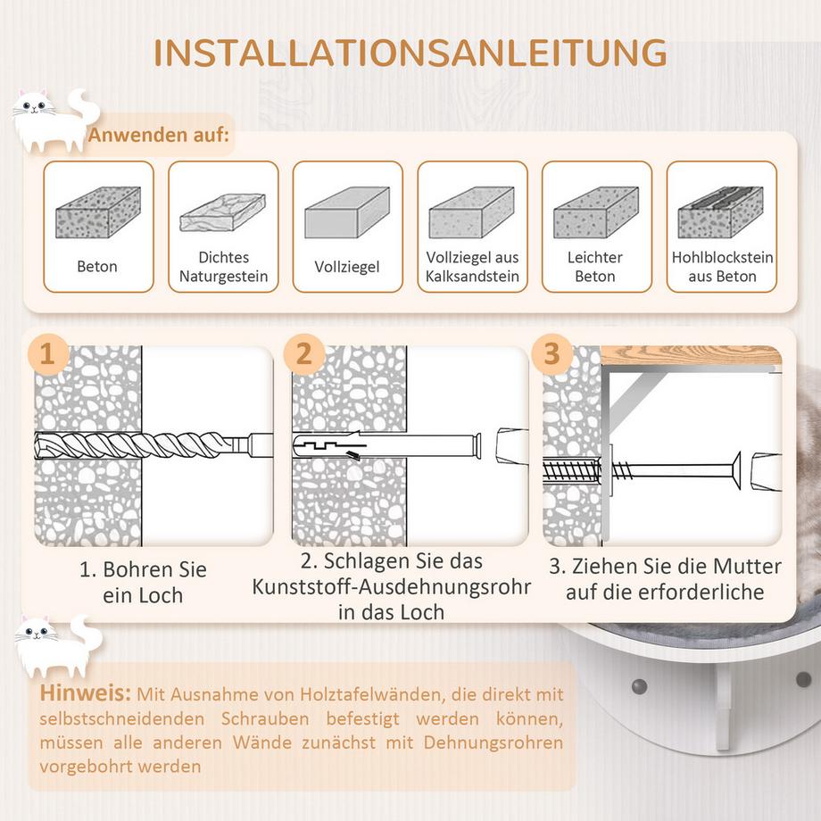 PawHut  Chaise longue pour chat 