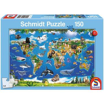 Puzzle Lococo Tierwelt (150Teile)
