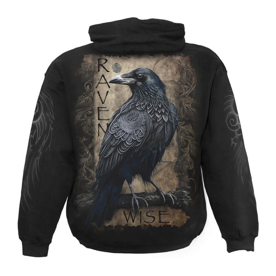 Spiral Sweat À Capuche Raven Wise  
